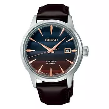 SEIKO Presage Cocktail Time Purple Sunset Navy Blue Purple Dial LIMITED SRPK75J1
