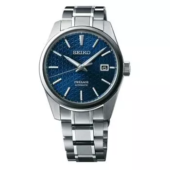 SEIKO PRESAGE Sharp Edged SPB167J1 Автоматические мужские часы с запасом хода 70 часов SARX077 синий