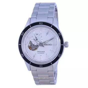Seiko Presage Style 60 s Open Heart Cream Dial Automatic SSA423 SSA423J1 SSA423J Мужские часы кремовый