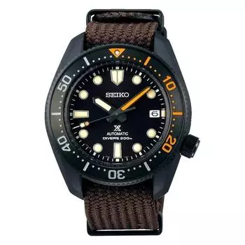 SEIKO Prospex Black Series Automatic Limited Edition 1968 Reissue Мужские часы SPB255J1 чёрный