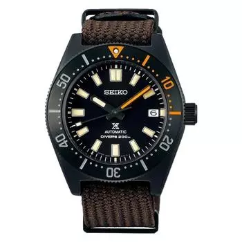 SEIKO Prospex Black Series автоматические мужские часы с запасом хода 70 часов SPB253J1 чёрный