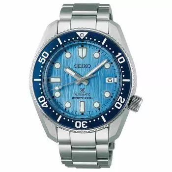 Seiko Prospex Glacier Save the Ocean 1968 Переиздание Автоматические часы для дайвинга SPB299J1 синий