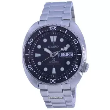 Seiko Prospex King Turtle Black Dial Automatic Diver s SRPE03 SRPE03K1 SRPE03K 200M Мужские часы