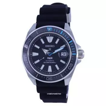 Seiko Prospex Padi King Samurai Special Edition Автоматические мужские часы для дайверов SRPG21 SRPG21J1 SRPG21J 200M чёрный