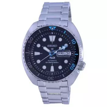 Seiko Prospex Padi King Turtle Special Edition Автоматические мужские часы для дайверов SRPG19 SRPG19J1 SRPG19J 200M чёрный