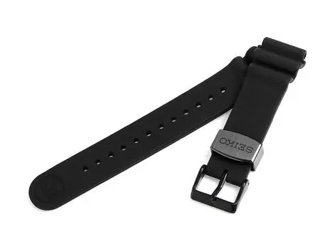 SEIKO PROSPEX Replacement Band Silicone 22mm Black R7C02DR