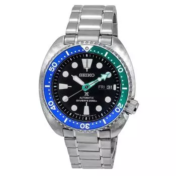 Seiko Prospex Sea Turtle Tropical Lagoon Special Edition Автоматические мужские часы для дайверов SRPJ35J1 200M чёрный