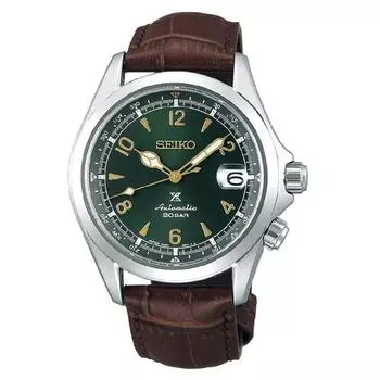 Seiko Prospex SPB121J1 Alpinist автоматические мужские часы с запасом хода 70 часов и зеленым циферблатом SPB121 SBDC091 зелёный