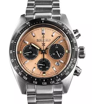 SEIKO PROSPEX SPEEDTIMER Solar SS Chronograph TSG Limited Edition Boy Size SSC951P1