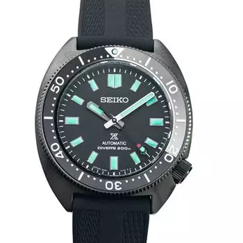 SEIKO PROSPEX Turtle SBDC183 SPB335J1 AUTOMATIC 6R35 LIMITED мужские часы чёрный