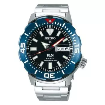SEIKO PROSPEX X PADI Monster автоматические мужские часы для дайвинга SRPE27K1