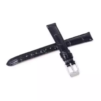 [Seiko] Ремешок для часов 12 мм из коровьей кожи для женщин, черный цвет, инструкция по уходу прилагается RS01C12BK