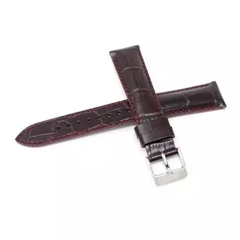 [Seiko] ремешок для часов 19 мм из воловьей кожи, мужской, темно-коричневый, коричневый. Поставляется с инструкцией по уходу RS06S19BN