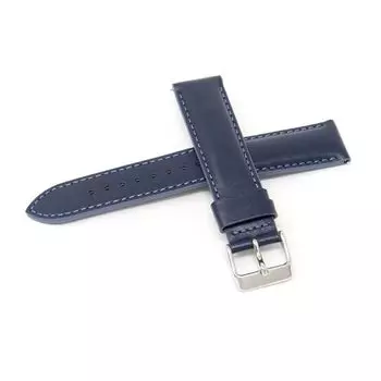 [Seiko] ремешок для часов 20 мм из воловьей кожи, гладкий, мужской, темно-синий, темно-синий, с инструкцией по уходу RS07S20NY