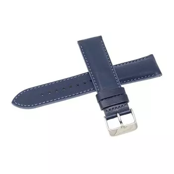 [Seiko] ремешок для часов 22 мм из воловьей кожи, гладкий, мужской, темно-синий, темно-синий, с инструкцией по уходу RS07S22NY
