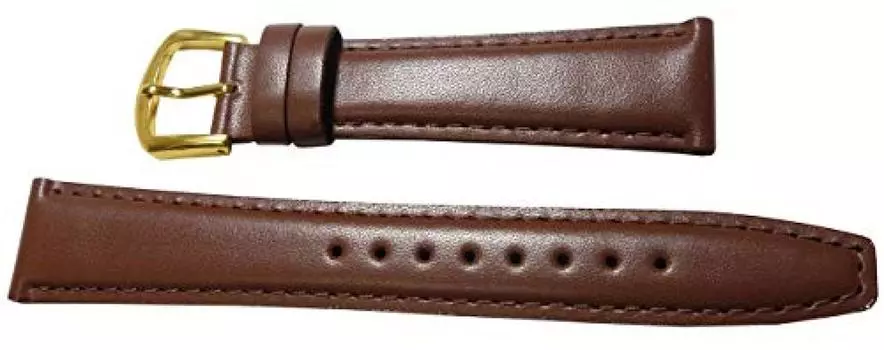 [SEIKO] Ремешок для часов SEIKO 19 мм DXJ8 из воловьей кожи, гладкий коричневый, мужской, оригинальный продукт