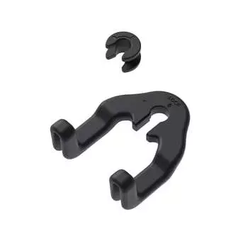 Seiko Sangyo Car Interior Supplies EXEA Double Benri Hook Black EE-45