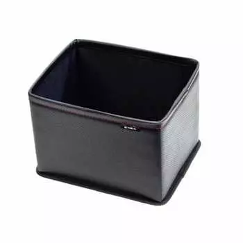 Seiko Sangyo Car Supplies Trash Can EXEA Dimple Dust Box EH-192 Black