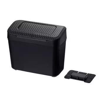 Seiko Sangyo Car Supplies Trash Can EXEA Console Dust Box ED-66 Carbon