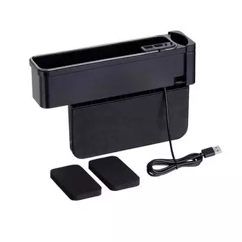 Seiko Sangyo Товары для хранения автомобилей EXEA Органайзер с подсветкой Черный EE-50 чёрный