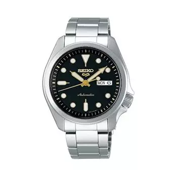 SEIKO Seiko 5 Sports Automatic 100m Black Dial Watch SRPE57K1 Мужские