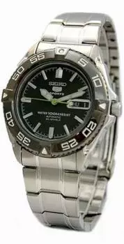 SEIKO 5 SPORTS автоматические часы SNZB23J1 серебряный