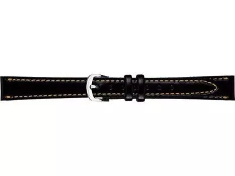 [Seiko] SEIKO BAND12 мм Seiko сменный ремень из воловьей кожи цветной стежок (Водоотталкивающий) Женские черные R0144AL Reimported SEIKO