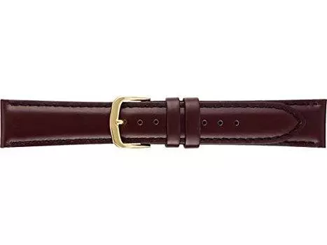 [Seiko] SEIKO BAND18 мм сменный ремешок Seiko из воловьей кожи со стеклянным покрытием (Водоотталкивающая строчка для мужчин) Темно-коричневый R0233BL Reimported SEIKO