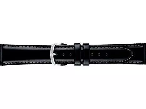 [Seiko] SEIKO BAND19 мм Seiko сменный ремень из воловьей кожи со стеклянным покрытием (Водоотталкивающая строчка для мужчин) Мужские черные R0242AL Reimported SEIKO