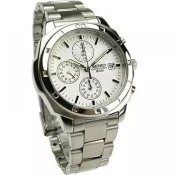 SEIKO Seiko Chronograf мужские наручные часы SND187P1 SND187P Overseas модель [часы] обратный импорт