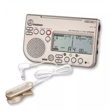 SEIKO SEIKO METRONOME TUNER Gold PICKUP MIC SET 2 PICKUP MIC STH200KP