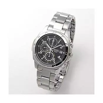 [Seiko] SEIKO Watch Chronograph SND195P Black/Arabic