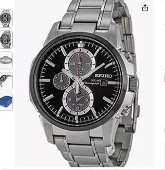 [Seiko] SEIKO Watch Solar Alarm Chrono Мужские SSC087P1 [Вторичный продукт]
