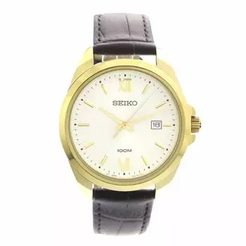 Seiko SEIKO Watch SUR284P1 Quartz Silver Dark Brown Men s [Reimported Product] [t-1]