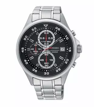 Seiko SKS627 Серебряный японский хронограф Модные часы из нержавеющей стали серебряный