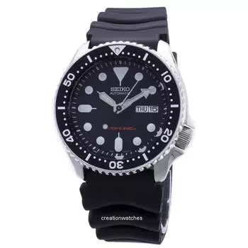 Seiko SKX007 SKX007K1 SKX007K Мужские часы с автоматическим дайверским ремешком