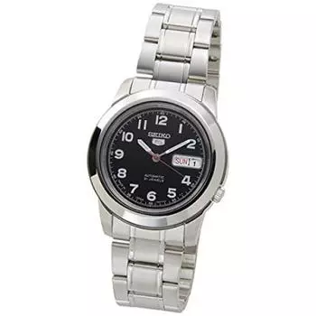 SEIKO SNKK35J1 SEIKO5 Seiko Five Сделано в Японии Автоматические черные часы [Seiko] Мужские [Товар]