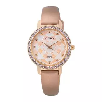 SEIKO Solar Quartz Shell Dial Pearl Dial SUP456P1 изогнутое стекло женские часы Overseas Модель [Seiko] [Товар]