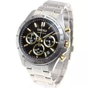 SEIKO SPIRIT Chronograph SBTR015 Мужские Часы Водонепроницаемые Серебристые NEW из Японии