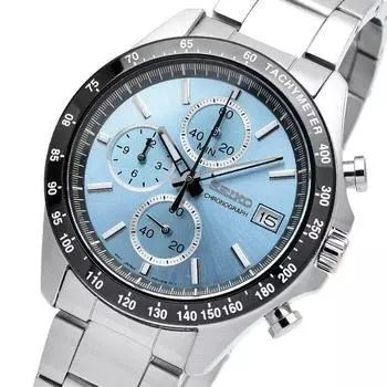 Seiko Spirit Ice Blue кварцевый хронограф SBTR029