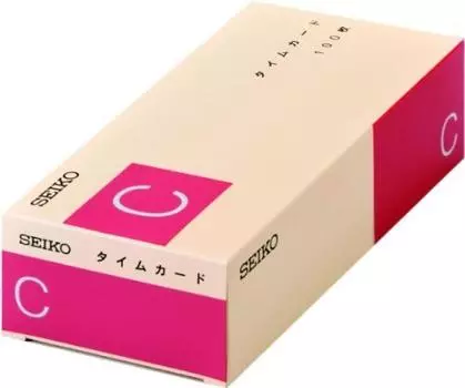Seiko Time Card C 00940625 комплект для покупки 1-130-0136 [Bulk 3]
