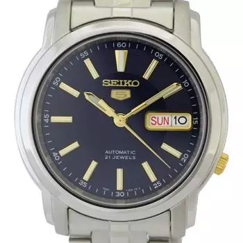 Seiko унисекс SNKL79K1 (Seiko5 SS Браслет BL) часы