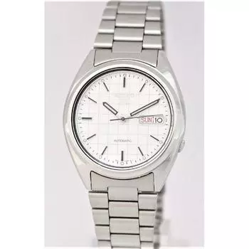 Seiko унисекс SNXF05K (Seiko5 Auto Men s WH Metal Band) часы