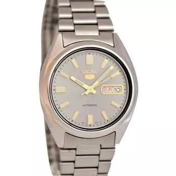 Seiko унисекс SNXS75K1 (Seiko5 Auto Мужские часы GR Metal Band) часы