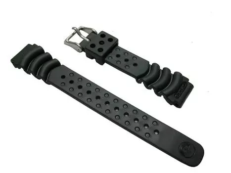 SEIKO Watch Band 18mm Urethane Band DB71BP [SEIKO] Men s