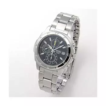SEIKO Watch Chronograph SND411 Green Fashion Watch Men s [Товар]