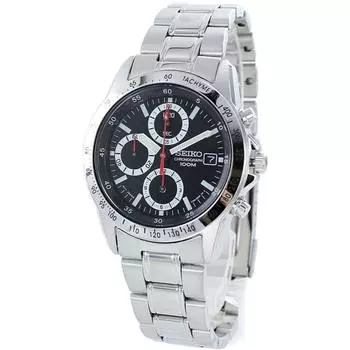 Seiko Watch Мужские Женские Водонепроницаемые Хронограф Дата snd371p