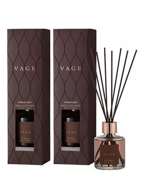 Seikodo of VAGE Reed Diffuser Rich Magnolia 180 мл Ароматизатор для комнаты Освежитель воздуха [Набор 2]