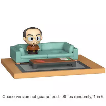 Seinfeld George Mini Moment Diorama Chase выпускает 1 из 6