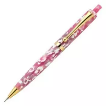 Seisakusho acetate mechanical Thin Onishi pencil! axis (cherry blossom)